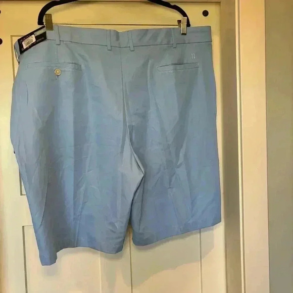 Walter Hagen Perfect 11 Collection Mens Flat Front Shorts W 46" Big & Tall Blue - Picture 4 of 7